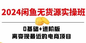 2024闲鱼无货源实操班:0基础+进阶版,离变现最近的电商项目(15节)-聊项目