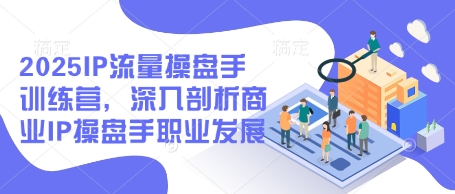 2025IP流量操盘手训练营，深入剖析商业IP操盘手职业发展-聊项目