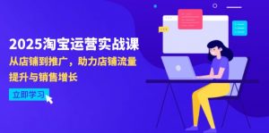 2025淘宝运营实战课-4月更新:从店铺到推广,助力店铺流量提升与销售增长-聊项目