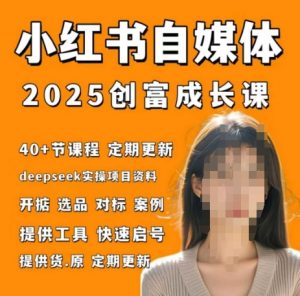 小红书电商自媒体创富课2.0版,实战打卡笔记训练营-聊项目