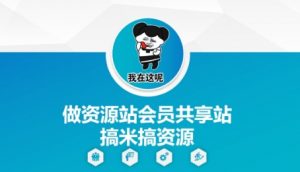 做资源站会员共享站搞米搞资源-聊项目