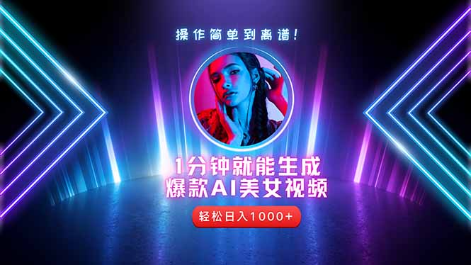 2025年最强副业：用AI做短视频，从零开始打造爆款账号！-聊项目