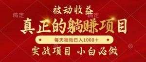 全网首发设计项目,真正实现躺赚,并且每月收益逐月增加,自己做老板-聊项目