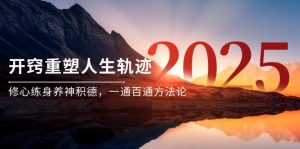 某付费文《开窍重塑人生轨迹，修心练身养神积德，一通百通方法论》-聊项目