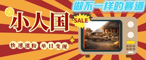 DeepSeek+绘图+视频制作小人国微观视频，小白轻轻松松上手，条条爆款，条条变现，单日就能收益-聊项目