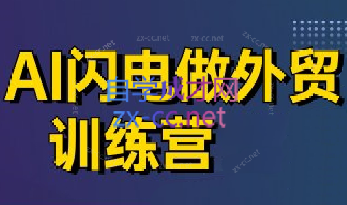 大卫·AI闪电做外贸训练营(更新6月)-聊项目
