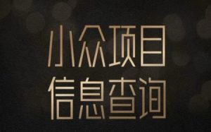 小众蓝海项目情感查询，女粉暴力掘金，轻松日入500+【揭秘】-聊项目