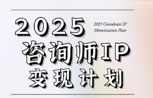 党老师·7天构建咨询师变现系统-聊项目