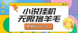 最新小说挂G自撸玩法本人实操单窗口20-50+可矩阵放大操作【揭秘】-聊项目