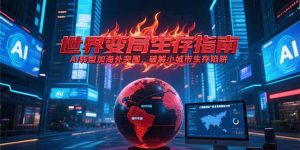付费文章《世界变局生存指南，AI转型加海外突围，破解小城市生存陷阱》-聊项目