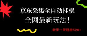 京东采集全自动挂G项目,全网最新玩法新手一天轻松5张【揭秘】-聊项目