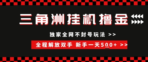 三角洲全自动挂G撸金，新手轻松一天5张+，无脑搬砖【揭秘】-聊项目