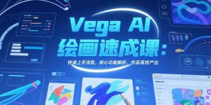 Vega AI绘画速成课:快速上手流程,核心功能解析,作品高效产出-聊项目