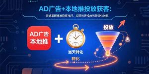 AD广告+本地推投放获客:快速掌握精准获客技巧,实现当天投放当天转化效果-聊项目