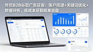 外贸B2B 谷歌广告获客:账户搭建+关键词优化+数据分析 低成本获取精准询盘-聊项目