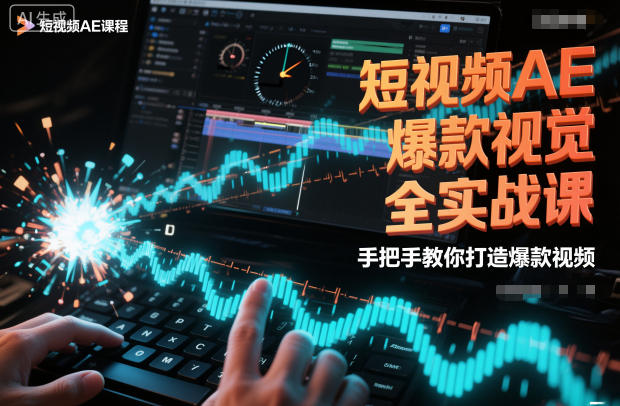 短视频AE爆款视觉全实战课，手把手教你打造爆款视频-聊项目