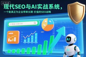 现代SEO与AI实战系统,一个能真正为企业带来长期价值的SEO战略(英语+中文字幕)-聊项目