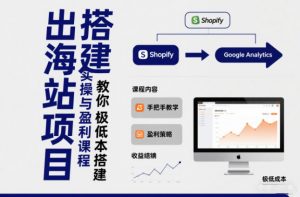 小淘出海站项目,搭建实操与盈利课程,手把手教你用极低成本搭建-聊项目