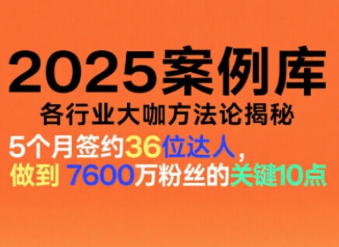 波波来了案例库，收录各行业大咖的方法论，各行业大咖方法论揭秘(更新2026年3月)-聊项目