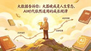 付费文章：大数据告诉你：大器晚成是人生常态，AI 时代依然适用的成长规律-聊项目