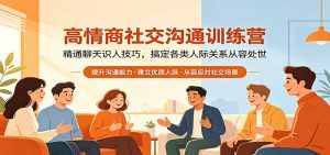 高情商社交沟通训练营：精通聊天识人技巧，搞定各类人际关系从容处世-聊项目