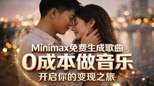 Minimax免费生成歌曲实测！0成本做音乐，说唱流行Lofi一键生成-聊项目